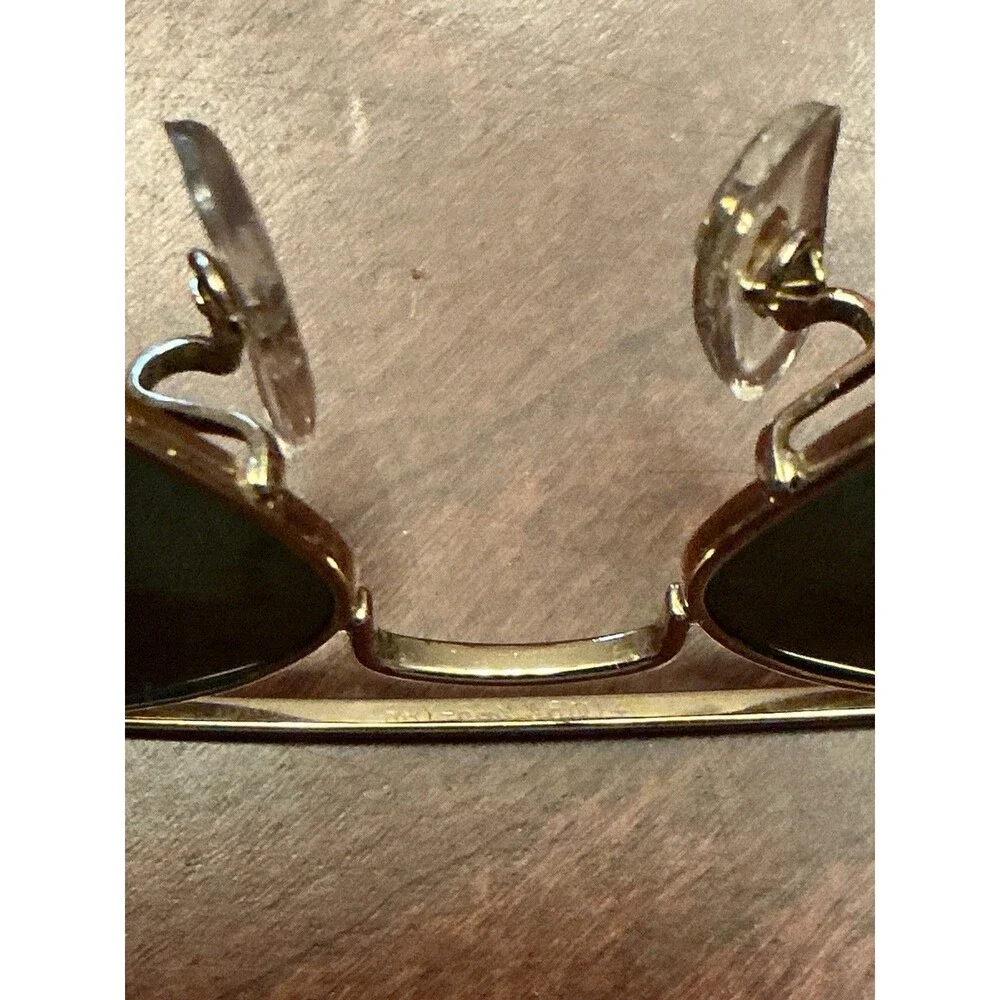 Ray-Ban RB3025 Aviator Sunglasses Gold Frame G-15 Green Lens 58-14 Case⁠ 18